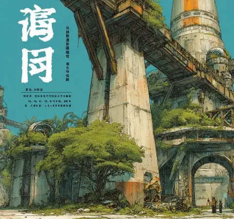 知识科普专题封面，显示书本与讲解场景